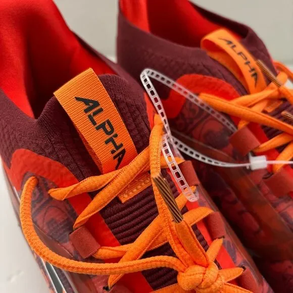Nike Alpha Menace 4 Elite NRG football cleats red orange FQ4046-600 Mens sz 10.5 - Picture 8 of 14